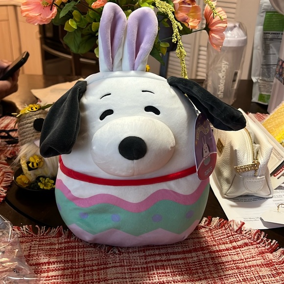New SNOOPY SQUISHMALLOWS PEANUTS - Picture 1 of 5